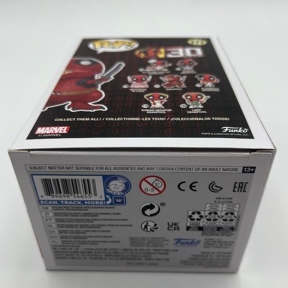 Funko Pop Marvel Deadpool 777 Dinopool Vinyl Figure Nerdy 30 Years Exclusive - Picture 6 of 7